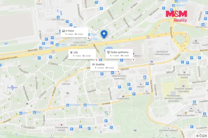 Pronájem bytu 3+1, Praha - Stodůlky, Živcových, 84 m2