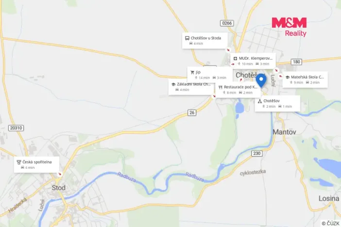 Prodej bytu 3+1, Chotěšov, Nové sídliště, 80 m2