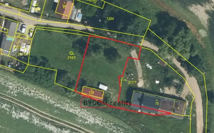 Prodej pozemku pro bydlení, Skapce, 943 m2
