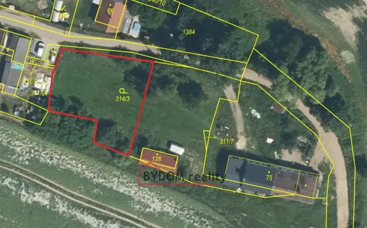 Prodej pozemku pro bydlení, Skapce, 862 m2