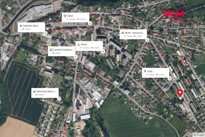 Prodej bytu 2+1, Vamberk, Jiráskova, 49 m2