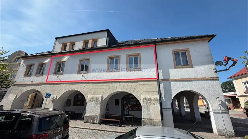 Pronájem bytu 3+1, Česká Třebová, Staré náměstí, 93 m2