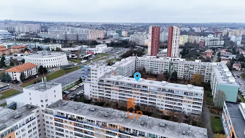 Pronájem bytu 2+kk, Praha - Stodůlky, Bašteckého, 46 m2