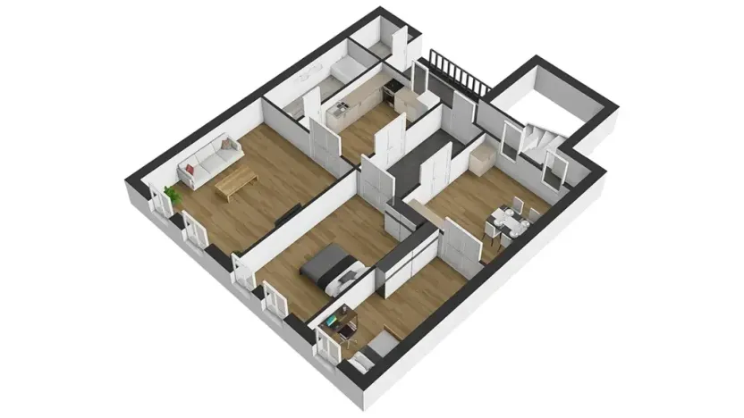 Prodej činžovního domu, Švihov, nám. T. G. Masaryka, 240 m2