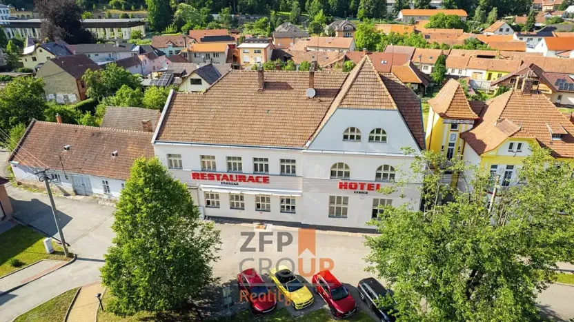 Prodej ubytování, Lysice, nám. Osvobození, 1400 m2