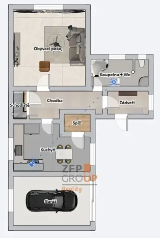 Prodej rodinného domu, Kostelec nad Orlicí, 100 m2