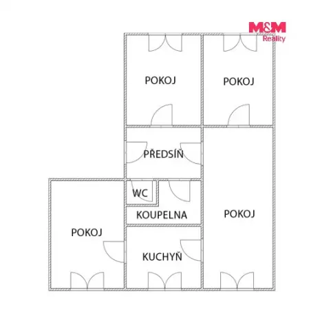 Pronájem bytu 4+1, Ústí nad Labem, Stará, 80 m2