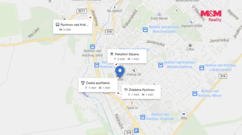 Pronájem obchodního prostoru, Rychnov nad Kněžnou, Havlíčkova, 100 m2