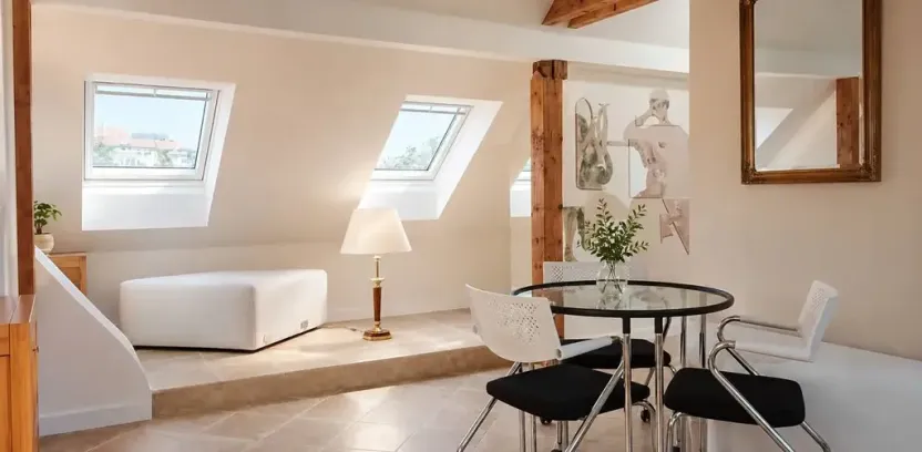 Pronájem bytu 1+kk, Praha - Nusle, Horní, 42 m2