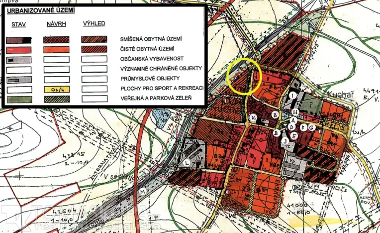 Prodej pozemku pro bydlení, Vysoký Újezd, 9294 m2