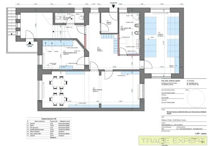 Prodej rodinného domu, Praha - Chodov, Pištěkova, 346 m2