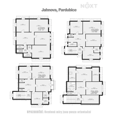 Prodej činžovního domu, Pardubice, Jahnova, 350 m2
