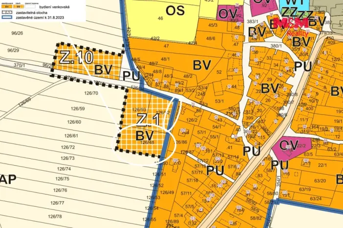 Prodej pozemku pro bydlení, Krchleby, 3268 m2