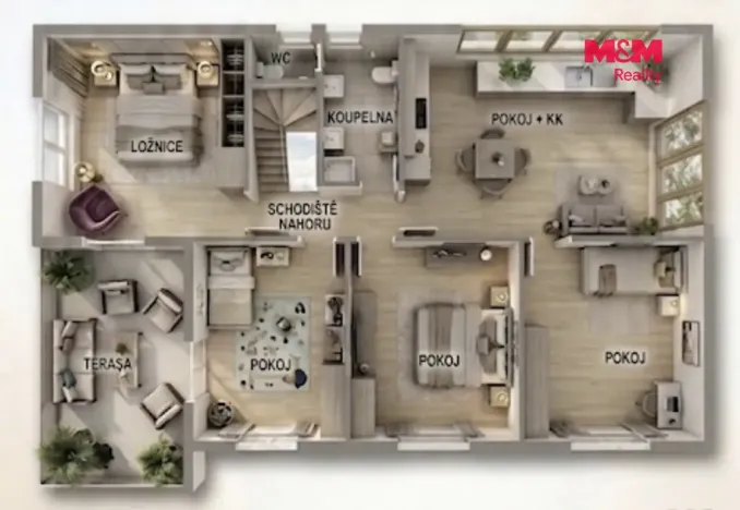 Prodej bytu 5+kk, Pardubice - Bílé Předměstí, Bezdíčkova, 133 m2