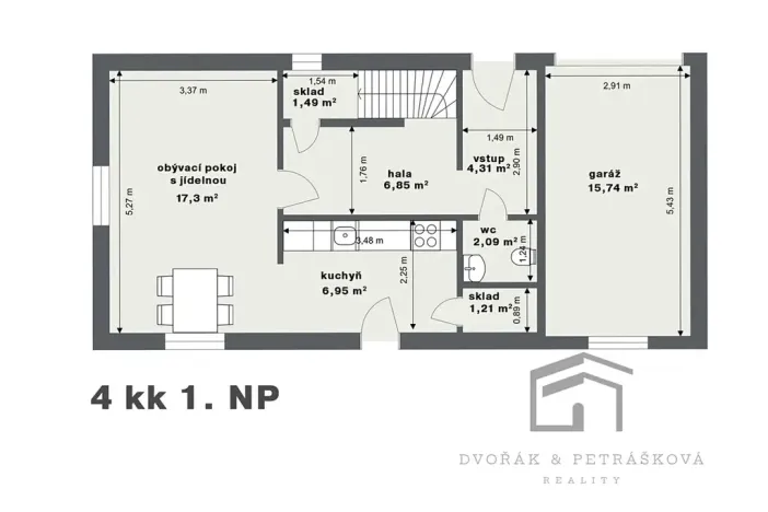 Prodej vily, Praha - Kunratice, Ke hrádku, 384 m2