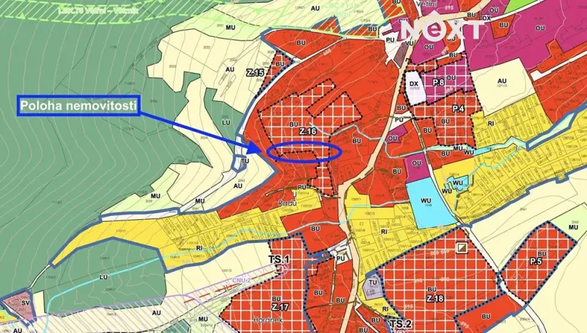 Prodej pozemku pro bydlení, Větřní, 1622 m2