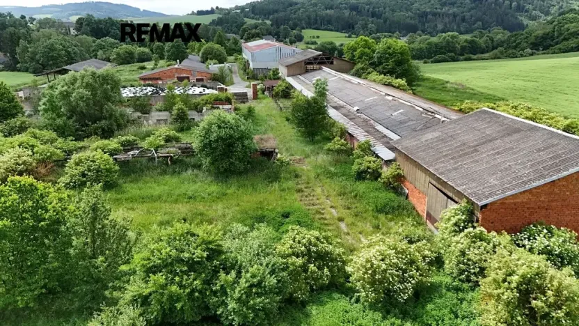 Prodej výrobních prostor, Radkov, 4964 m2