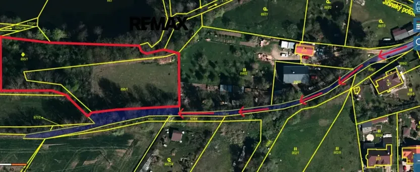 Prodej pozemku pro bydlení, Vyskytná nad Jihlavou, 4954 m2