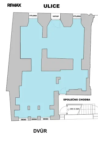 Pronájem obchodního prostoru, Chrudim, Resselovo náměstí, 72 m2