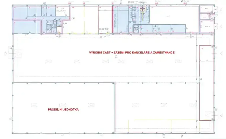Pronájem výrobních prostor, Plzeň, Úněšovská, 4529 m2