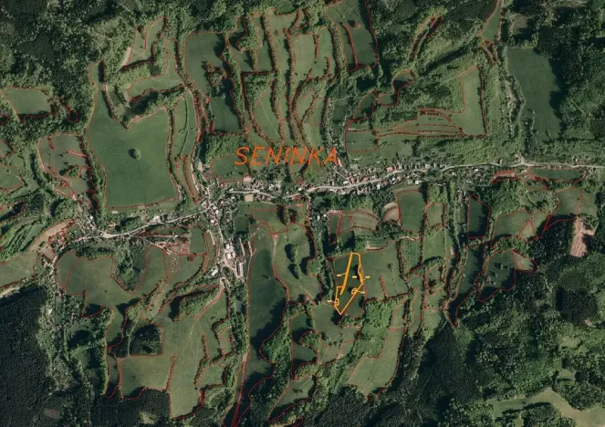 Prodej pole, Seninka, 13881 m2