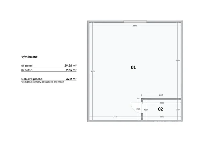 Prodej chaty, Poříčí nad Sázavou, Potočiny, 41 m2
