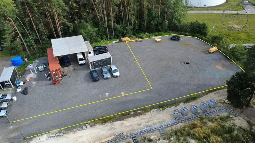 Pronájem komerčního pozemku, Třemošná, Chemická, 900 m2