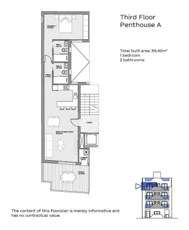 Prodej bytu 2+kk, Torrevieja, Alicante, Španělsko, 69 m2