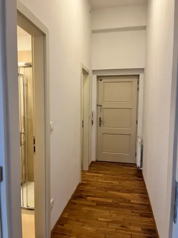 Pronájem bytu 1+kk, Praha - Karlín, Thámova, 39 m2