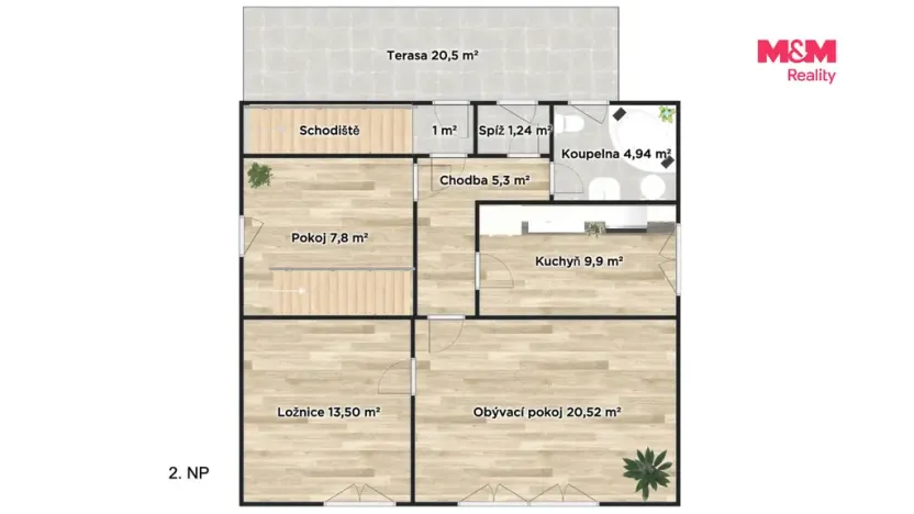 Prodej rodinného domu, Podmoky, 190 m2