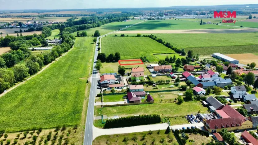 Prodej pozemku pro bydlení, Uničov - Nová Dědina, 1345 m2
