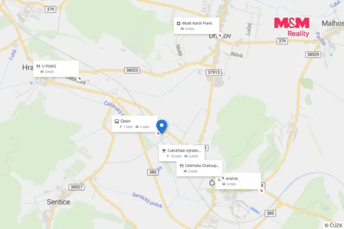 Prodej obchodního prostoru, Čebín, 649 m2