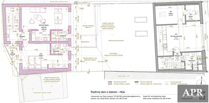 Prodej rodinného domu, Hluk, Hradišťská, 177 m2