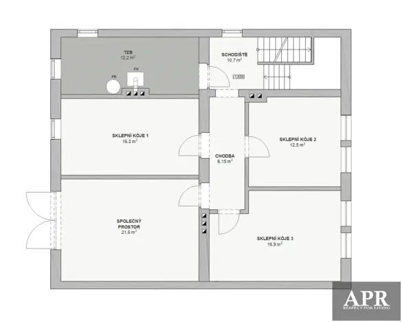 Prodej bytu 3+kk, Popovice, 85 m2