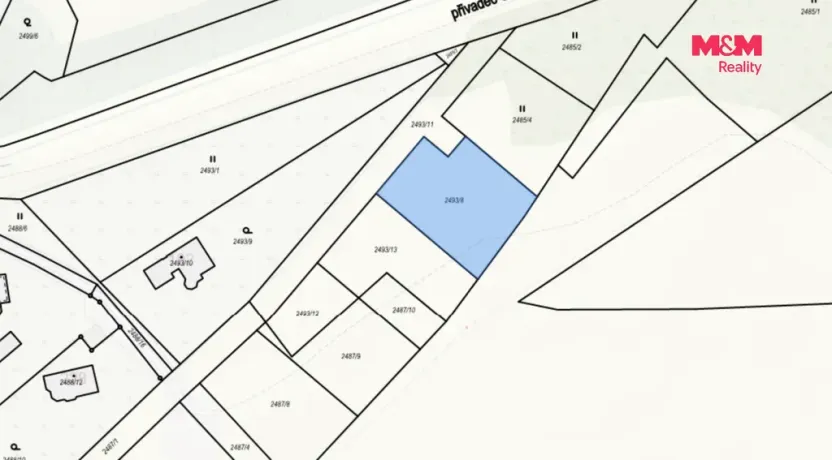 Prodej pozemku pro bydlení, Černovice, 1077 m2