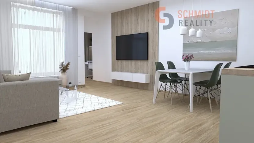 Prodej bytu 1+kk, Bavory, 48 m2