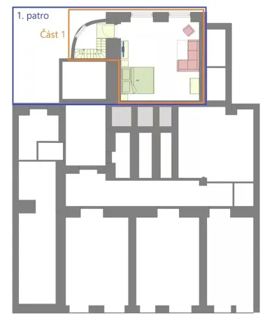 Prodej kanceláře, Praha - Nové Město, Hálkova, 224 m2