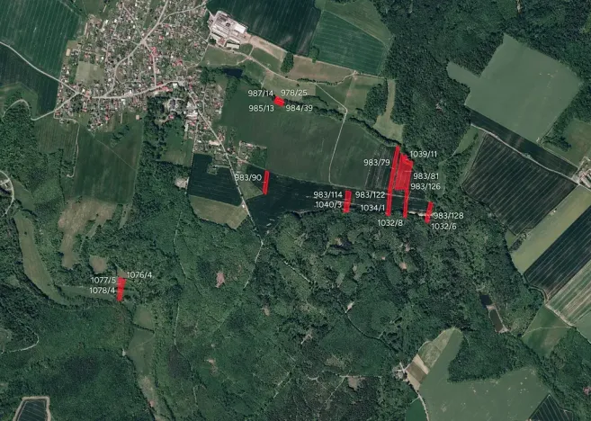 Prodej pole, Kyjovice, 29700 m2