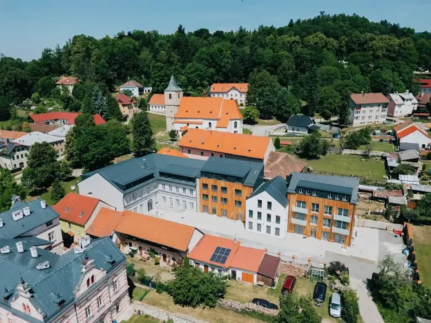 Prodej bytu 2+kk, Horní Planá, Náměstí, 47 m2