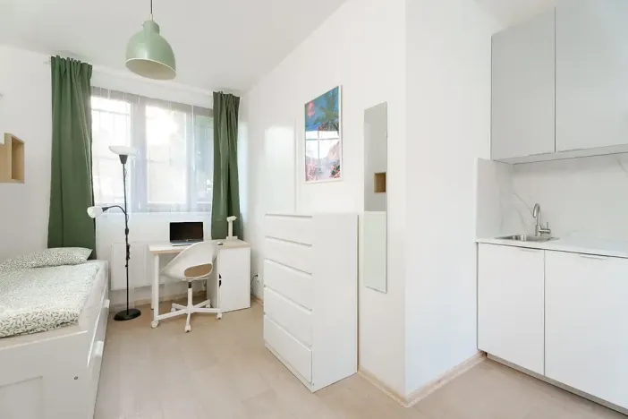 Prodej bytu 1+kk, Praha - Libeň, Kolčavka, 17 m2