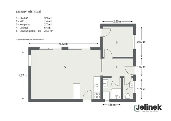Prodej rodinného domu, Polička, 40 m2