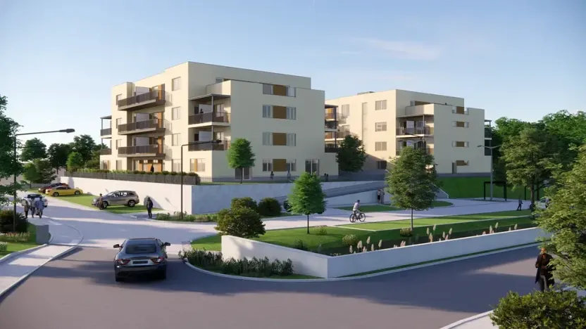 Pronájem bytu 1+kk, Slavkov u Brna, Nerudova, 29 m2
