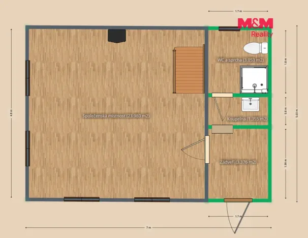 Prodej chaty, Paskov, Neužilní, 55 m2