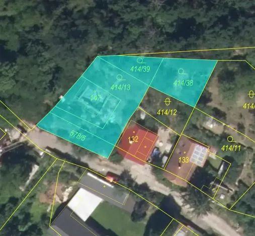 Dražba pozemku pro bydlení, Přistoupim, 730 m2