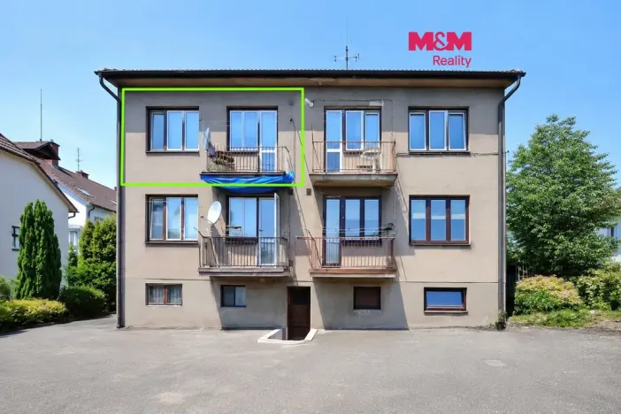Prodej bytu 3+1, Nové Město na Moravě, Tyršova, 73 m2