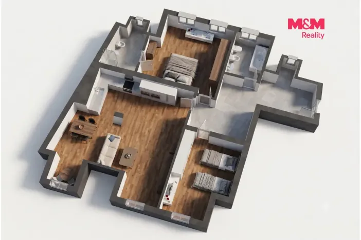 Prodej bytu 3+kk, Karlovy Vary, Moravská, 111 m2