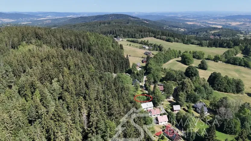 Prodej pozemku, Kašperské Hory - Žlíbek, 397 m2