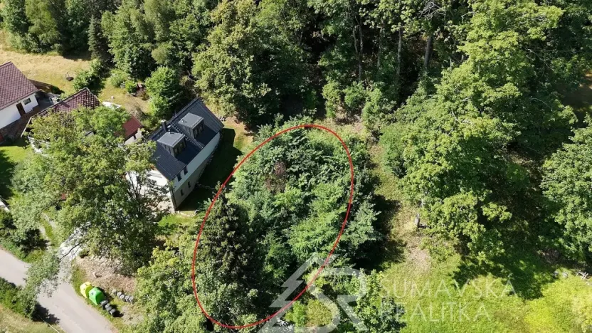 Prodej pozemku, Kašperské Hory - Žlíbek, 397 m2