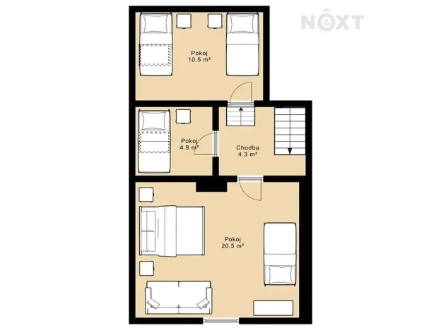 Prodej rodinného domu, Mladošovice, 105 m2