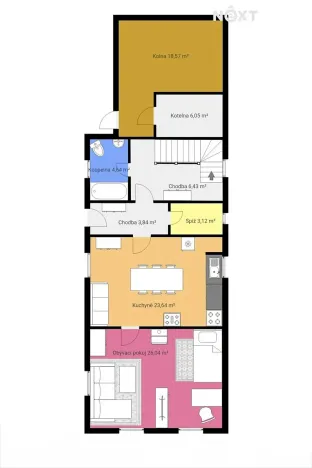 Prodej rodinného domu, Netřebice, 136 m2
